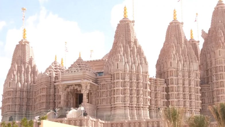 First Hindu Temple in Abu Dhabi: আবুধাবির প্রথম হিন্দু মন্দির, দেখুন ভিডিও