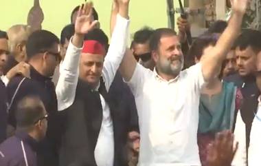 Akhilesh Yadav joins Bharat Jodo Nyay Yatra: যোগী রাজ্যে আসন রফা চূড়ান্ত, কথা মতই রাহুলের ন্যায় যাত্রায় যোগ অখিলেশের