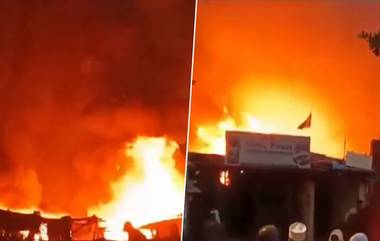 Mumbai Fire: কাকভোরে মুম্বইয়ে বস্তি এলাকায় বিধ্বংসী আগুন! চলছে উদ্ধারকাজ