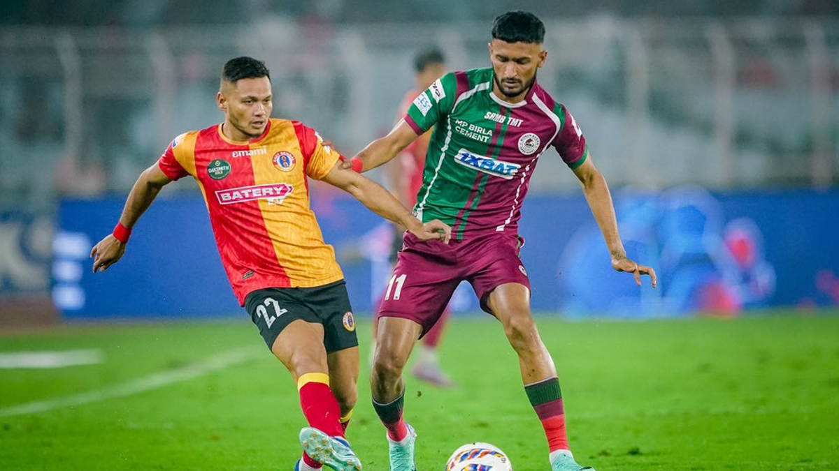 East Bengal vs Mohun Bagan Video Highlights: কলকাতার ডার্বির গোল শূন্য ড্রয়ে সেমিফাইনালে ইস্টবেঙ্গল, বাদ মোহনবাগান; দেখুন ভিডিও হাইলাইটস