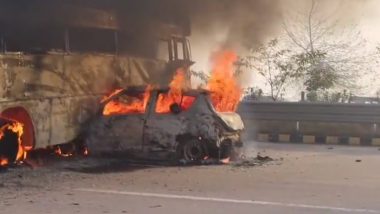 Yamuna Expressway Accident: গাড়ির সঙ্গে বাসের ভয়াবহ ধাক্কা, ঝলসে মৃত্যু ৫ যাত্রীর