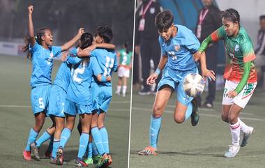 India Women Defeated Bangladesh Women in U19 Championships: স্টেডিয়ামে বিশৃঙ্খলার জেরে সাফ অনূর্ধ্ব-১৯ মহিলা চ্যাম্পিয়নশিপে যুগ্ম বিজয়ী ভারত ও বাংলাদেশ! জিতেও ট্রফি মিলল না ভারতের