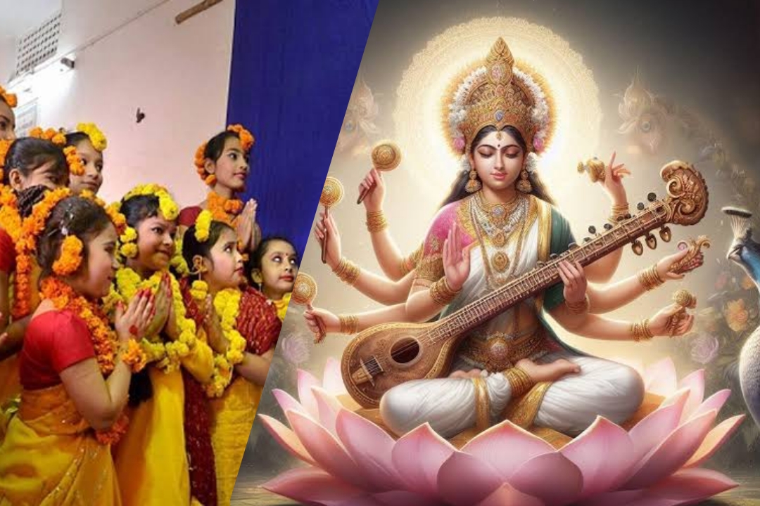 Saraswati Puja 2024: প্রিয়জনদের পাঠিয়ে দিন সরস্বতী পুজোর শুভেচ্ছা বার্তা