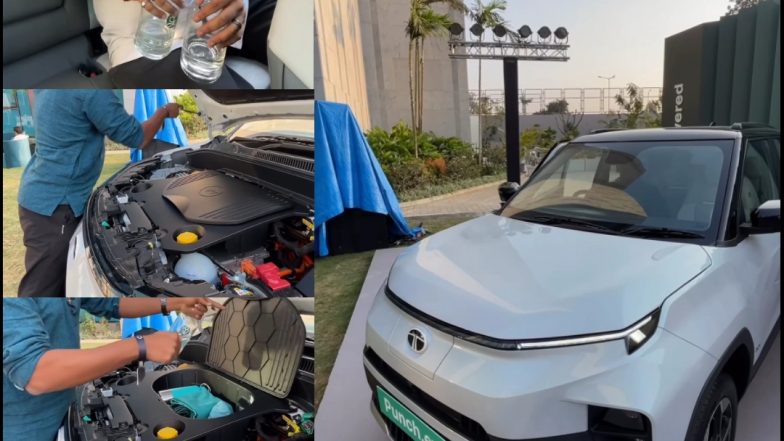 Tata Punch EV Secret Space: গাড়ির গোপন জায়গা, মদ লুকানোর জন্য কার্যকরী বলে ইনস্টাগ্রাম রিল, ভাইরাল ভিডিও, দৃষ্টি আকর্ষণ পুলিশের