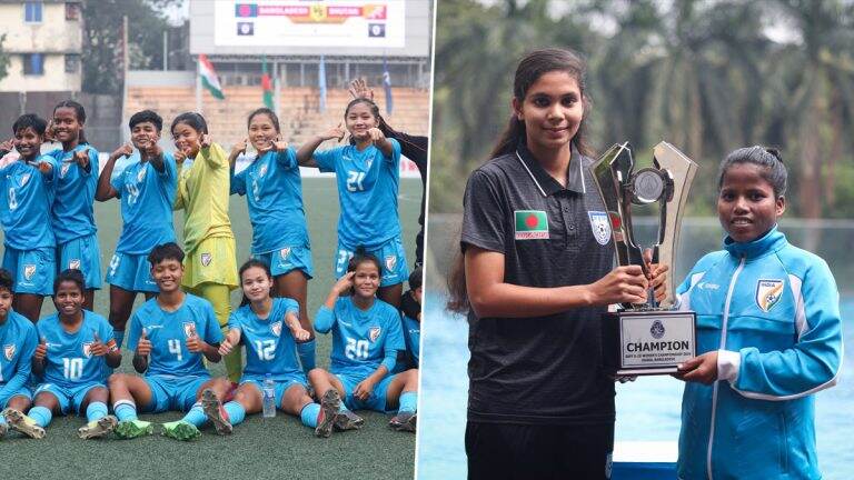 U19 SAFF Women's Championship Football Final: অনূর্ধ্ব ১৯ সাফ মহিলা চ্যাম্পিয়নশিপ ফুটবলের ফাইনালে আজ মুখোমুখি ভারত আজ বাংলাদেশ (দেখুন টুইট)