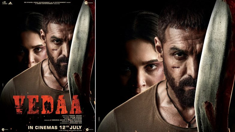 Vedaa Movie Release:জন আব্রাহাম অভিনীত 'বেদা' প্রেক্ষাগৃহে মুক্তি পাবে ১২ জুলাই , নতুন পোস্টারে জনের ফার্স্ট লুক(দেখুন ছবি)