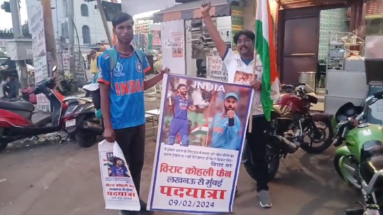 Virat Kohli's Fan Video: বিরাট কোহলির সঙ্গে দেখা করতে লখনউ থেকে মুম্বইয়ের পথে এক ভক্ত (দেখুন ভাইরাল ভিডিও)