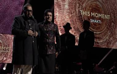 Grammy Award 2024: গ্র্যামির মঞ্চে সেরা গ্লোবাল মিউজিক অ্যালবামের পুরস্কার পেলেন শঙ্কর মহাদেবন ও জাকির হুসেন জুটি (দেখুন টুইট)