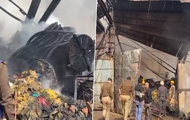 Fire Breaks Out: গাজিয়াবাদে কার্ডবোর্ড কারখানায় ভয়াবহ অগ্নিকাণ্ড, আগুন নেভানোর চেষ্টা চলছে