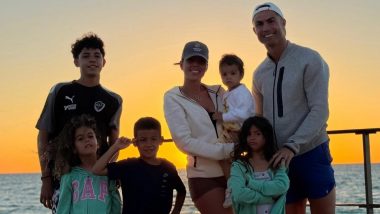 Ronaldo in Beach: দেখুন, আরবে প্রাইভেট আইল্যান্ডে পরিবার নিয়ে সময় কাটাচ্ছেন রোনালদো