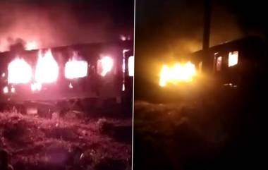 Fire Broke Out: পাটনা-দিল্লি হোলি স্পেশাল ট্রেনে ভয়াবহ আগুন, দেখুন&nbsp;ভিডিও