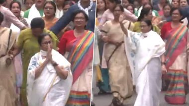 CM Mamata Banerjee: নারী দিবসের আগের দিন দলের মহিলাদের সঙ্গে রাজপথে মুখ্যমন্ত্রী মমতা বন্দ্যোপাধ্যায়