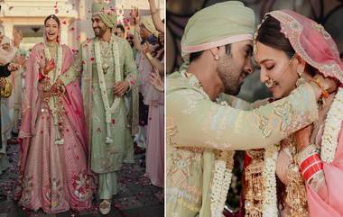 Kriti Kharbanda and Pulkit Samrat Wedding Photo: সাতপাকে বাঁধা পড়লেন কৃতি-পুলকিত, চোখ জুড়ানো নবদম্পতির ছবি দেখুন