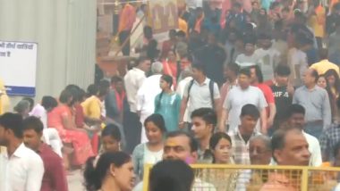 Huge number of Devotees arrive at the Ram Temple: হোলি উৎসব উপলক্ষে রাম মন্দিরে দর্শনার্থীদের ভিড়, দেখুন ভিডিও