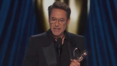 Oscars 2024 Best Supporting Actor Winner: ওপেনহেইমার ছবিতে অনবদ্য অভিনয়,শ্রেষ্ঠ পার্শ্ব অভিনেতার  একাডেমি পুরস্কার জিতলেন রবার্ট ডাউনি জুনিয়র