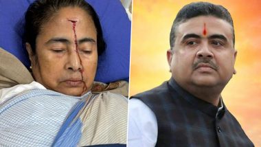 Mamata Banerjee Injury: 'মাথা ঘুরছে আর ধপ ধপ করে পড়ছে', মমতার চোট নিয়ে খোঁচা শুভেন্দুর, পালটা প্রতিবাদ মিছিলের ডাক তৃণমূলের