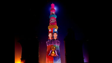 WPL Light Show in Qutub Minar: দেখুন, মহিলা প্রিমিয়ার লিগ ফাইনালের আগে কুতুব মিনারে আলোর খেলা