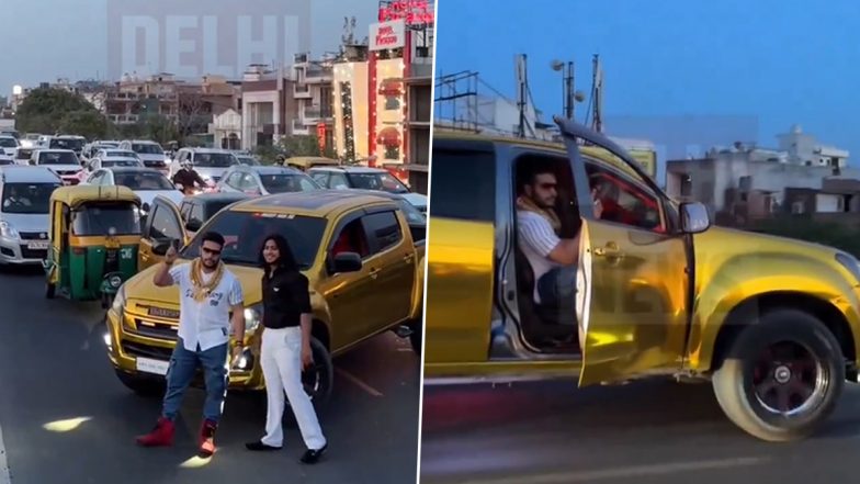 Instagram Reels Craze in Delhi: ব্যস্ত রাস্তা আটকে বেপরোয়া স্টান্ট, দেখুন ভিডিও