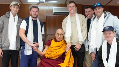 England Team with Dalai Lama: দেখুন, ধর্মশালায় ইংল্যান্ড দলের সঙ্গে সময় কাটালেন দলাই লামা