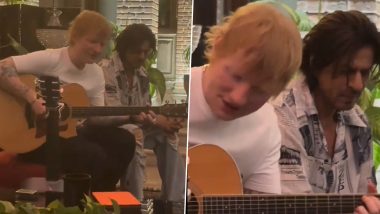 Ed Sheeran Sings for SRK: মন্নতে 'পারফেক্ট' সন্ধ্যে, গিটার বাজিয়ে শাহরুখের জন্যে গান গাইলেন এড শিরান, রইল ভিডিয়ো