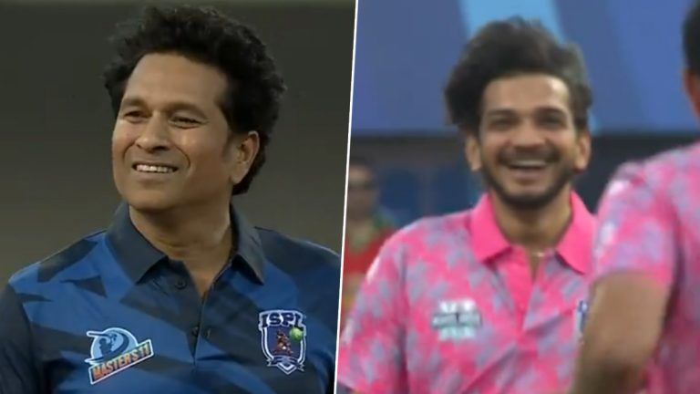 Sachin Tendulkar Dismissed by Munawar Faruqui: দেখুন, কিংবদন্তী ব্যাটসম্যান সচিন তেন্ডুলকরকে আউট করলেন বিগ বস বিজেতা মুনাওয়ার ফারুকী