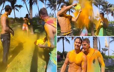 Holi 2024: দিশার সঙ্গে রং খেললেন অক্ষয় কুমার, সঙ্গী টাইগার শ্রফ, দেখুন