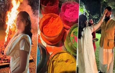 Holi 2024: হোলিতে মেতে উঠলেন বচ্চনরা, বাড়িতেই রঙের উৎসব অভিষেক, ঐশ্বর্য, নভ্যাদের