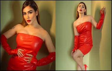 Kangna Sharma Sexy Video: আধুনিক লাল পোশাকে অভিনেত্রী কঙ্গনা শর্মা, অভিনেত্রীর পোজে মুগ্ধ ভক্তরা...