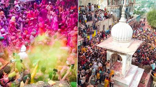 Mathura: প্রাক-হোলির অনুষ্ঠানে ভিড়ের চাপে ভেঙে পড়ল মন্দিরের রেলিং, দুর্ঘটনা মথুরায়