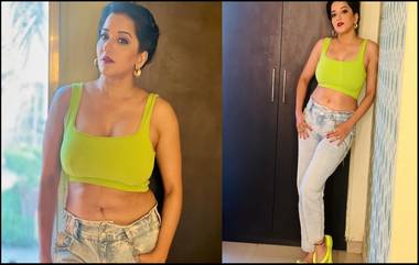 Monalisa Hot Pics: আধুনিক পোশাকে উষ্ণতা ছড়াচ্ছেন মোনালিসা, ঝুমা বৌদির নেশায় মগ্ন গোটা নেটপাড়া