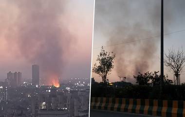 Fire In Noida: নয়ডার ৩২ নম্বর সেক্টরের হর্টিকালচার ডাম্পিং গ্রাউন্ডে ভয়াবহ আগুন, ১৫টি ইঞ্জিনের চেষ্টায় আগুন নিয়ন্ত্রণে (দেখুন ভিডিও)