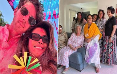 Holi 2024: হোলির পুল পার্টিতে নিকের কোলে বসেই উদযাপন প্রিয়াঙ্কা চোপড়ার, দেখুন