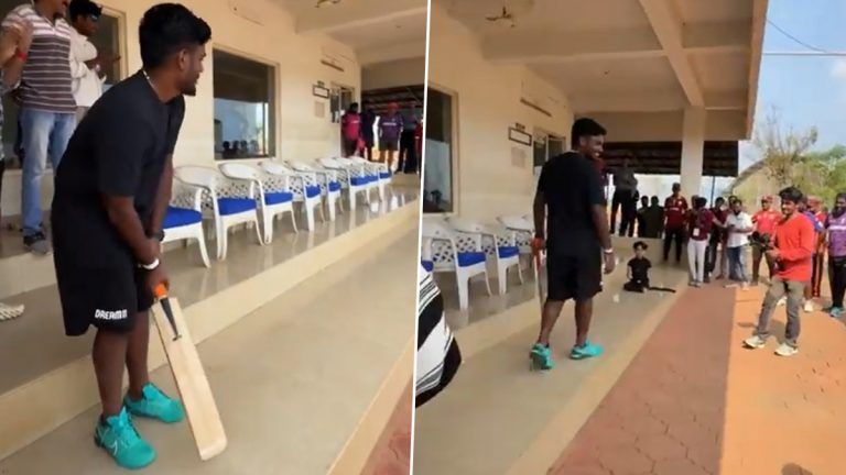 Sanju Samson Shows Great Gesture: বিশেষ ভাবে সক্ষম শিশুর সঙ্গে ক্রিকেট খেললেন সঞ্জু স্যামসন (দেখুন ভাইরাল ভিডিও)