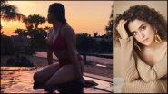 Sanya Malhotra Bikini Look: সূর্যের দিকে তাকিয়ে সিজলিং বিকিনি লুকে সানিয়া মালহোত্রা, চিনতে পারছেন?