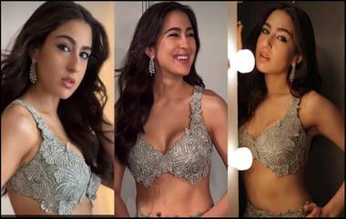 Sara Ali Khan Hot Video: সিলভার লেহেঙ্গায় সারা আলি খান, পেটের লম্বা পোড়া দাগ নিয়ে ব়্যাম্পে নবাব-কন্যা...