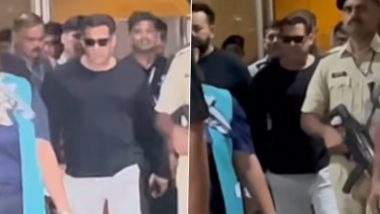 Salman Khan: গুলিবর্ষণের ঘটনার পর আরও কড়া সলমনের নিরাপত্তা, দুবাই থেকে মুম্বই ফিরলেন ভাইজান, হাত নাড়লেন অনুরাগীদের উদ্দেশ্যে