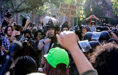 Anti-Israel protests: ইজরায়েলের বিরুদ্ধে বিশ্ববিদ্যালয় চত্বরে প্রতিবাদ করায় ৯৩ জনকে গ্রেফতার করল মার্কিন প্রশাসন