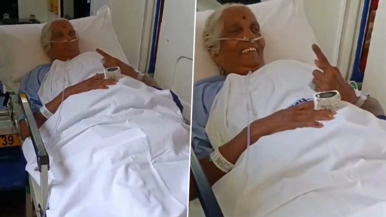 Lok Sabha Elections 2024: অক্সিজেন সাপোর্ট নিয়ে ভোটকেন্দ্রে ভোট দিতে এলেন ৭৮-এর বৃদ্ধা