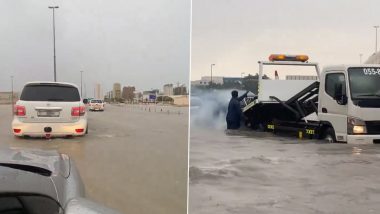 Dubai Flooding Video: দেখুন, দুবাইয়ে অতিরিক্ত বৃষ্টিতে বন্যা পরিস্থিতি, ডুবে গেল রাস্তা ঘাট-বিমান বন্দর