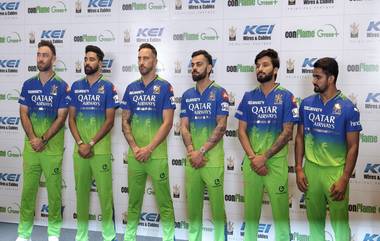 RCB To Wear Green Jersey: ইডেন গার্ডেন্সে কেকেআরের বিপক্ষে সবুজ জার্সিতে মাঠে নামবে আরসিবি