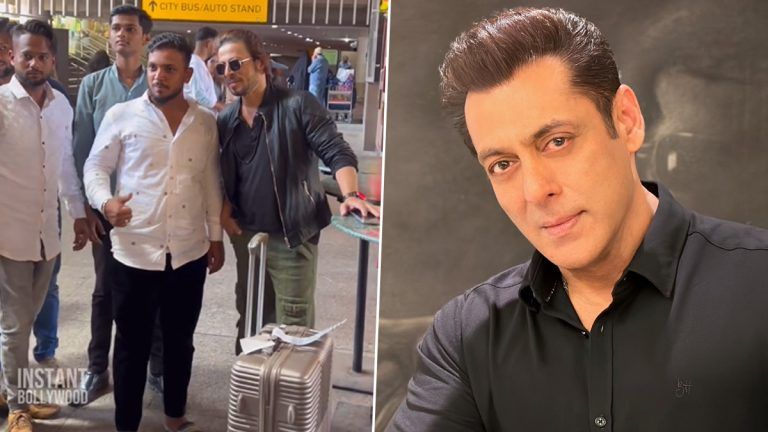 SRK-Salman Khan: সলমনের বাড়ির বাইরে গুলিবর্ষণ, অন্যদিকে বিমানবন্দরে ভক্তদের সঙ্গে সেলফিতে মজে শাহরুখ!