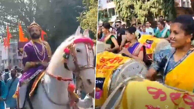 Gudi Padwa: মারাঠি নববর্ষ গুড়ি পাড়োয়া উদযাপন চলছে, দেখুন ভিডিও