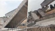 Telangana Bridge Collapsed: প্রতিকূল আবহাওয়ার জের, হুড়মুড়িয়ে ভেঙে পড়ল আট বছরের পুরনো নির্মীয়মাণ সেতু