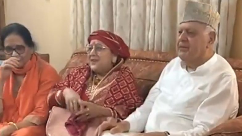 Farooq Abdullah Sings Ram Bhajan: 'ডুনডো মোরে রাম', রাম ভজন গাইলেন ফারুক আবদুল্লা, দেখুন ভিডিয়ো