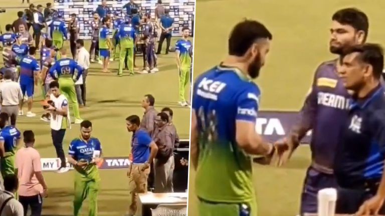 Virat Kohli Spotted Talking With Umpire: নো বলে আউট! খেলার শেষেও আম্পায়ারের সঙ্গে কথা বিরাটের (দেখুন ভাইরাল ভিডিও)