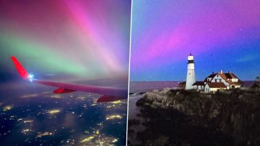 Northen Lights in Europe: বিশ বছরের মধ্যে সবচেয়ে শক্তিশালী সৌরঝড়, ইউরোপ জুড়ে দেখা গেল অরোরা