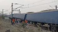 Goods Train Derails in Telangana: তেলঙ্গানায় লাইনচ্যুত মালগাড়ি, ঘটনাস্থলে উদ্ধারকারী দল