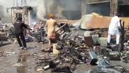 Fire Broke Out: ফতেহাবাদে আগুনে পুড়ে ছাই একাধিক দোকান, দেখুন ভিডিও