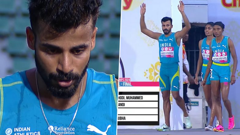 Asian Relay Championships 2024: এশিয়ান রিলে চ্যাম্পিয়নশিপ-এর ৪x ৪০০ মিটার মিক্সড রিলে রেসে সোনা জিতল ভারতীয় দল