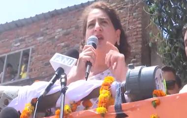 Priyanka Gandhi Vadra: উনি আমেঠির প্রতিটা গলি চেনেনে, কংগ্রেস প্রার্থী কিশোরীলাল প্রসাদের প্রচারে মন্তব্য প্রিয়াঙ্কা গান্ধী